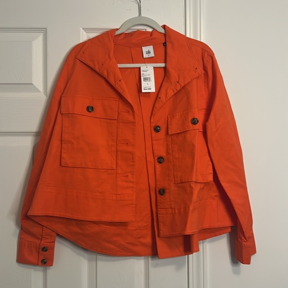 Cabi Outlet Jackets & Blazers - NWT Cabi Spring/Summer orange jacket in Large.